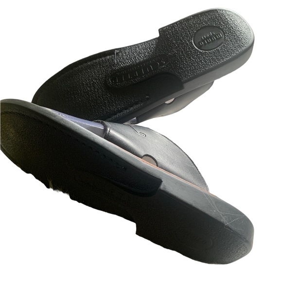 MUNRO SPORT Women’s Black Leather Thong Sculpted Collection Size 7 - Picture 8 of 13